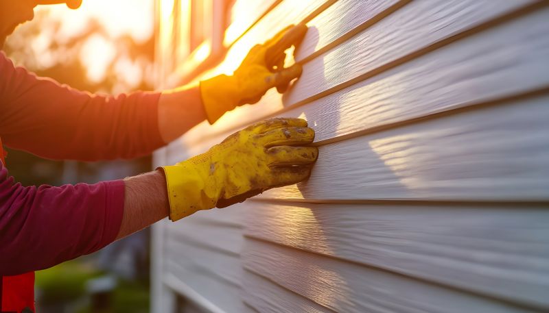 Professional Vinyl Siding Repair Work